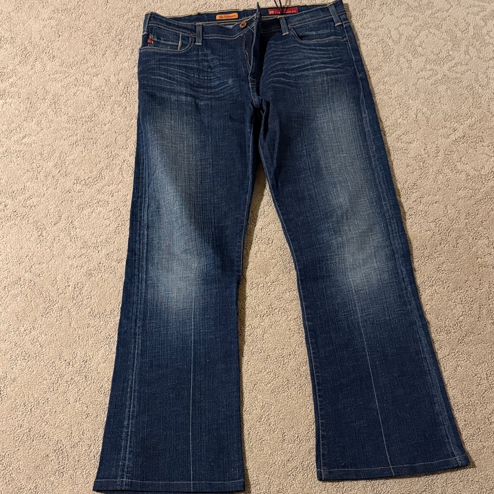 Ag Adriano Goldschmied Men's Indigo Bootcut Jeans